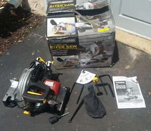 General Electric 10 in. Compound Cross, Bevel, Miter Saw with Laser (15 amp)