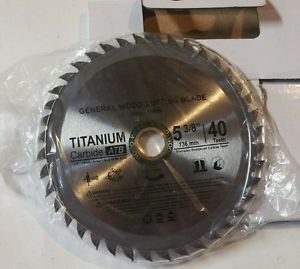 Concord Blades WCB0538T040HP 5 3/8" 40 Teeth TCT General Purpose Wood Saw Blade