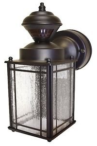 Heath Zenith Motion Activated Coach Light Signature Collection 11.125 In. Bronze