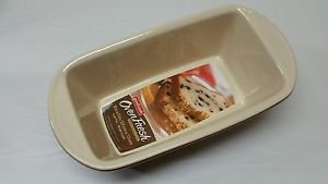 Good Cook 9 Inch Ceramic Loaf Dish, Red , New, Free Shipping