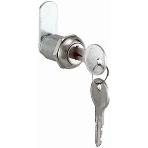 Prime-Line Products U 9943 Drawer & Cabinet Lock, 7/8 in., Diecast, Stainless St
