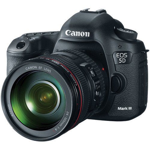 Brand New Canon EOS 5D Mark III Digital Camera Kit With Canon 24-105mm F/4L IS USM AF Lens