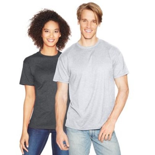 Adult X-Temp Unisex Performance T-Shirt - Light Steel Size 2X