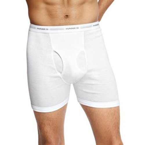 Hanes Men's TAGLESS Boxer Briefs with Comfort Flex Waistband 4-Pack, HBI_26438