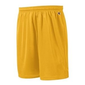Champion Hanes Flat 9" Polyester Mesh Casual Shorts Style: 8731 Color: cGold, Size: XL