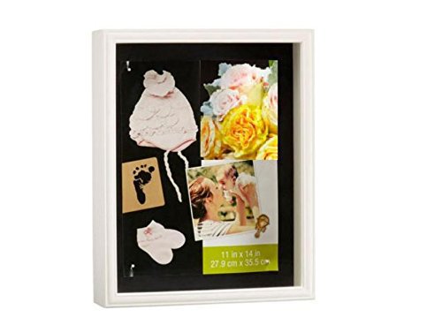 White shadow Box - 11" x14