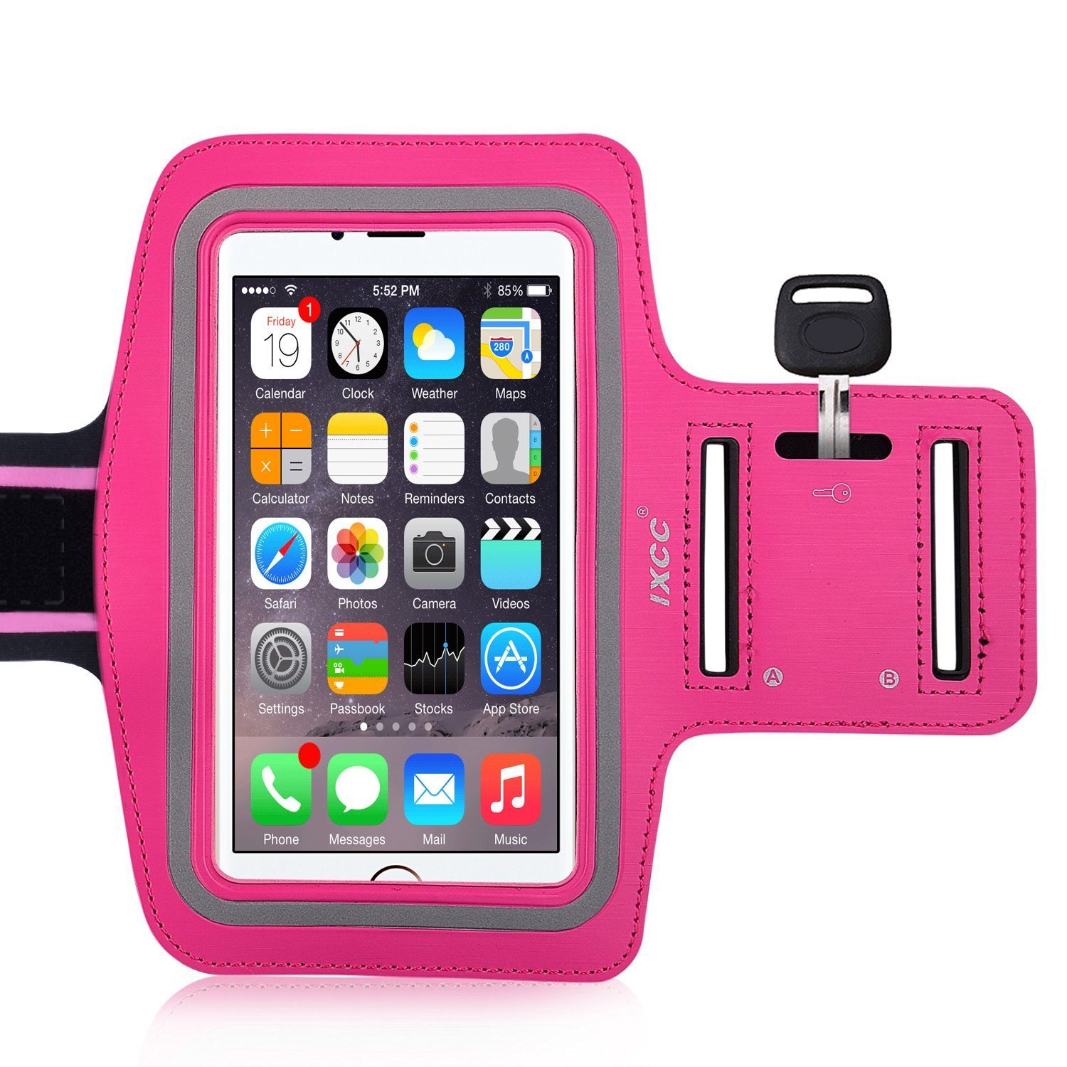 iPhone 6 Plus Armband, iXCC Sport Gym Armband - PINK