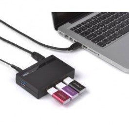 KDLINKS Super Speed USB 3.0 5 Gbps 4 Ports Hub w/ Power Adapter