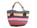 Stripe Carly Tote Handbag