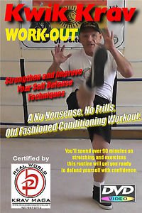 "KRAV MAGA WORKOUT" Self Defense Follow along Conditioning Video, DVD