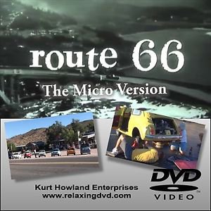 "ROUTE 66 MICRO CAR RUN", DVD, a Road Trip on Historic Route 66