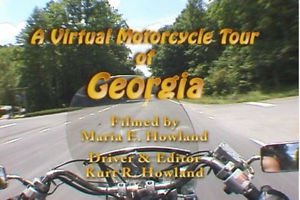 "Virtual Motorcycle Tour of Georgia" Relaxation DVD