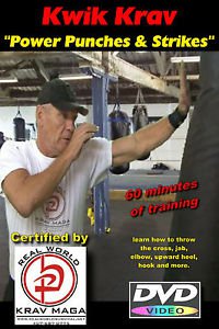 "Punches & Strikes for KO POWER" Krav Maga training DVD
