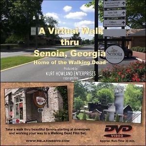"SENOIA, GEORGIA VIRTUAL WALK" Home of the Walking Dead, Treadmill Exercise DVD