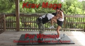 "KRAV MAGA for Women" 2 Disk Set, Self Defense Video DVD.