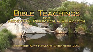 BIBLE SERIES, 4 Disk Set, for Meditation, Learning, and Relaxation, DVD