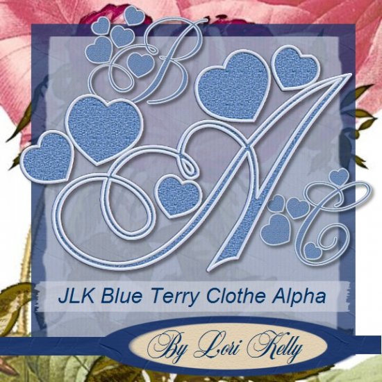 Blue Terry Clothe Alpha - ON SALE!