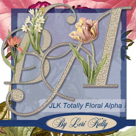 Totally Floral Alpha - ON SALE!