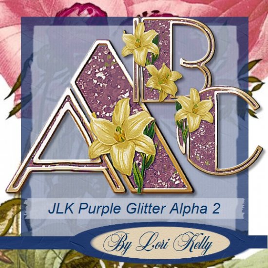 JLK Purple Glitter Alpha 2 - ON SALE!