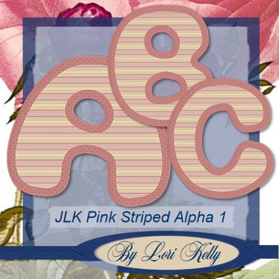 JLK Pink Striped Alpha 1 - ON SALE!