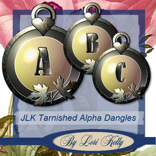 JLK Tarnished Alpha Dangles - ON SALE!