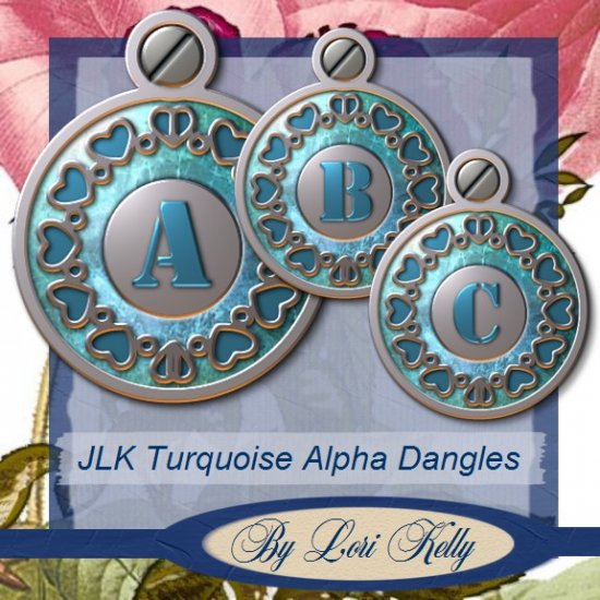 JLK Turquoise Alpha Dangles - ON SALE!
