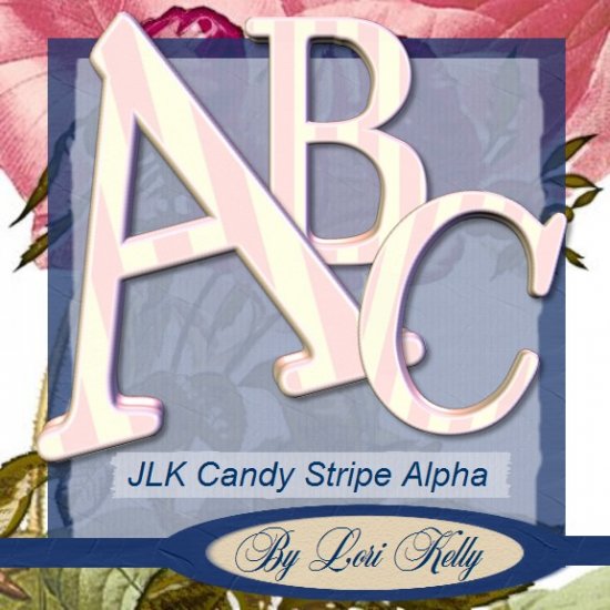JLK Candy Stripe Alpha - ON SALE!