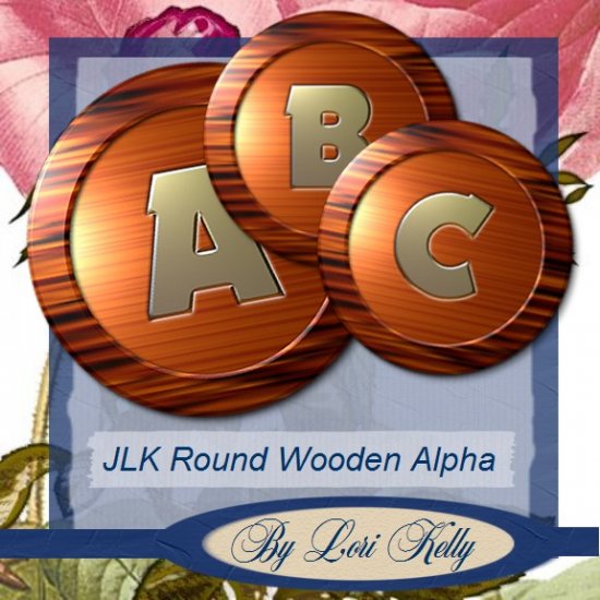 JLK Round Wooden Alpha - ON SALE!