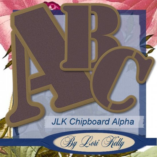 JLK Chipboard Alpha - ON SALE!