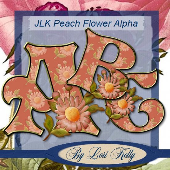 JLK Peach Flower Alpha's - ON SALE!