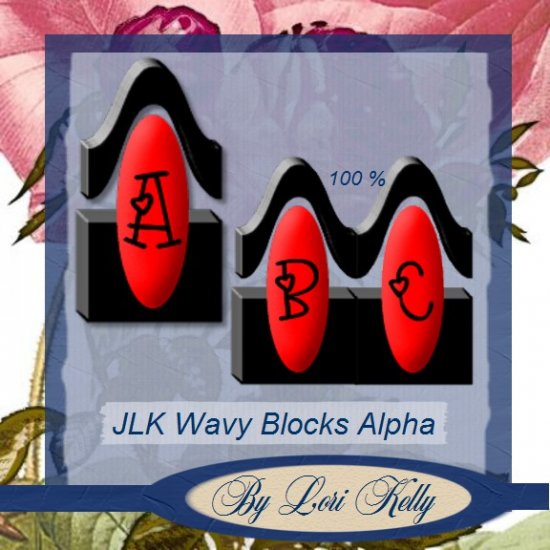 JLK Wavy Blocks Alpha - ON SALE!