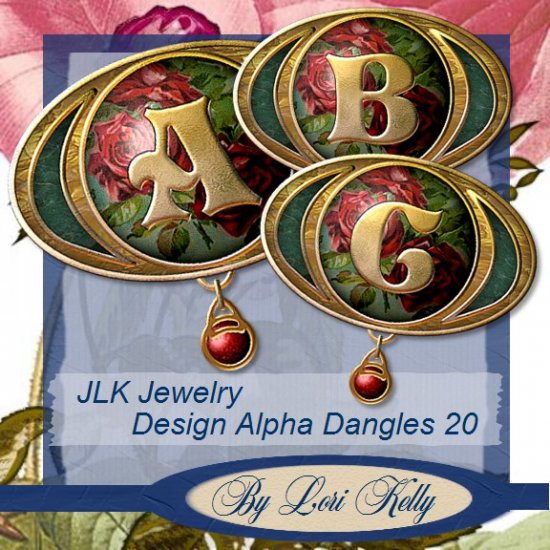 JLK Jewelry Design Alpha Dangles 20