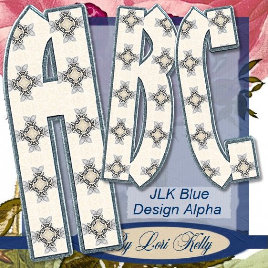 JLK Blue Design Alpha - ON SALE!