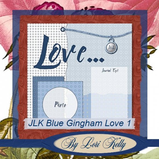 JLK Blue Gingham Love Template 1