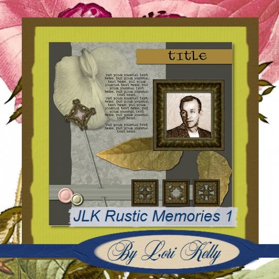 JLK Rustic Memories Template