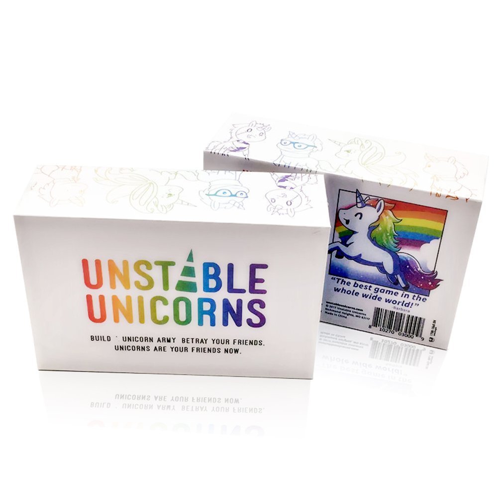 Unstable Unicorns Cards Base Game Nsfw Expansion Pack