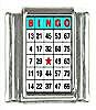 Bingo Card Charm