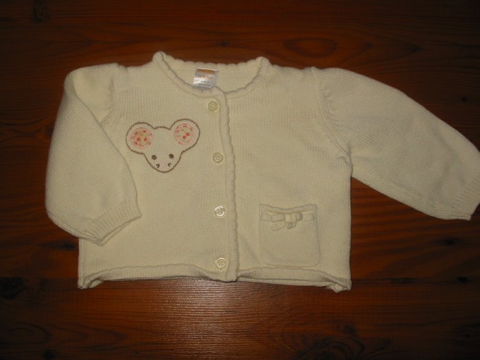 Gymboree "Creatures Big And Small" Button Up Sweater