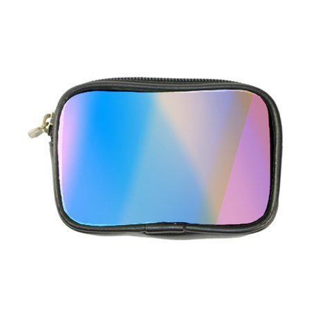 Twist Blue Pink Mauve Background Coin Purse