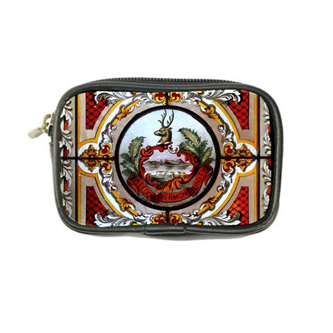 Stained Glass Skylight In The Cedar Creek Room In The Vermont State House Coin Purse