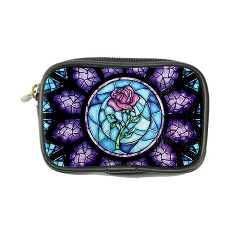 Cathedral Rosette Stained Glass Beauty And The Beast Coin Purse