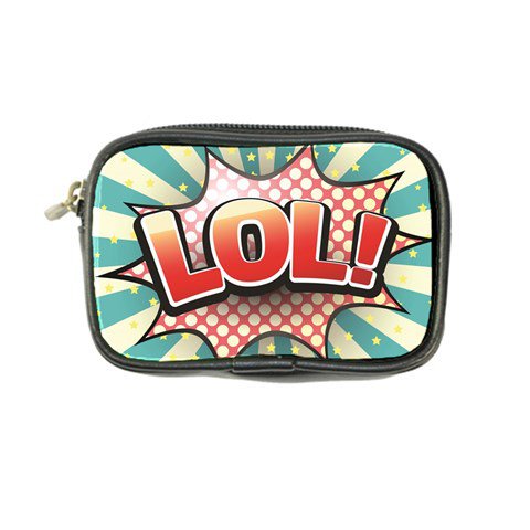 Lol Comic Speech Bubble Vector Illustration Coin Purse