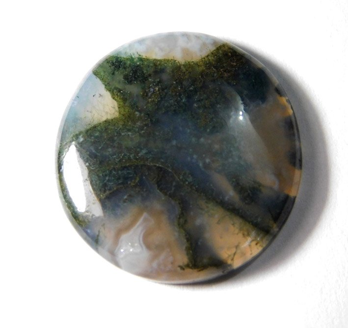 Moss Agate natural gemstone top quality cabochons gemstone 100% natural stone .