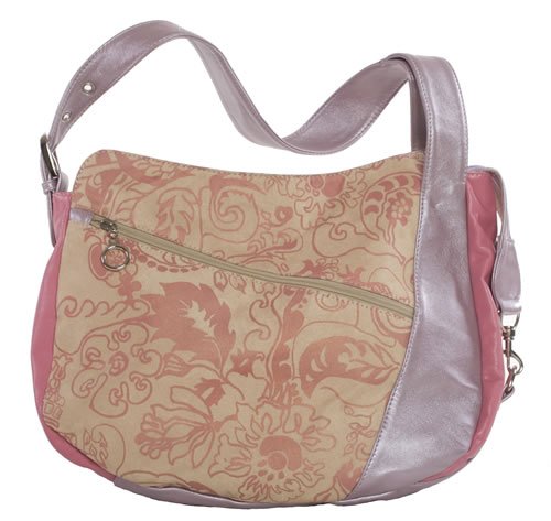 Amykathryn Geranium Lavender Vegan Handbag