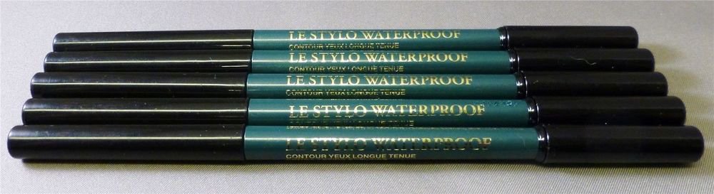 5X LANCOME LE STYLO WATERPROOF EYELINER HUNTER GREEN 501 FULL SIZE NEW