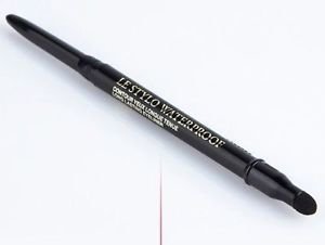 2X LANCOME LE STYLO LONG LASTING EYELINER WATERPROOF 601 NOIR BLACK NEW