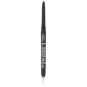3X L'oreal Paris Infallible 16Hr Never Fail Eyeliner Carbon Black New + SMUDGER