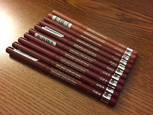 10X RIMMEL LONDON EXAGGERATE FULL COLOUR LIP LINER MIX NEW