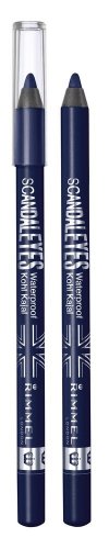 2X RIMMEL LONDON ScandalEyes Waterproof Kohl Kajal Eye Liner DEEP BLUE 006 NEW