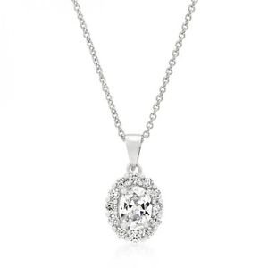 Clear Stone Estate Pendant